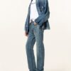 Balenciaga Straight Jeans, Blau