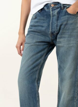 Balenciaga Straight Jeans, Blau