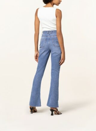 Balmain Bootcut Jeans, Blau