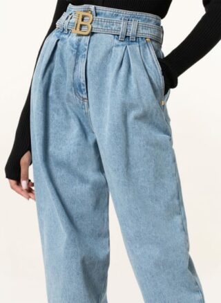 Balmain Boyfriend Jeans, Blau