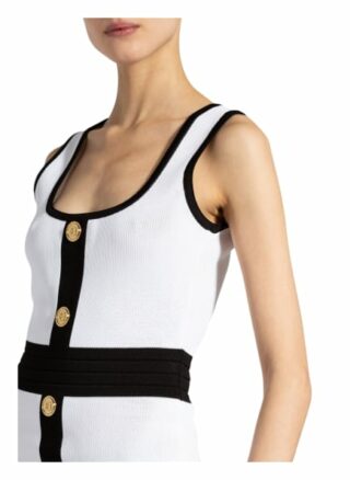 Balmain Etuikleid, Weiß