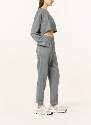 Balmain Hose im Jogging-Stil, Grau
