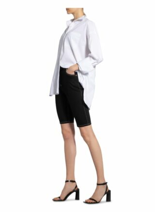 Balmain Jeans-Shorts, Schwarz