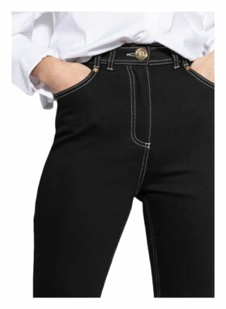 Balmain Jeans-Shorts, Schwarz