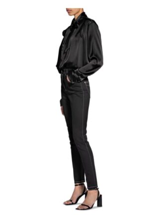 Balmain Skinny Jeans, Schwarz