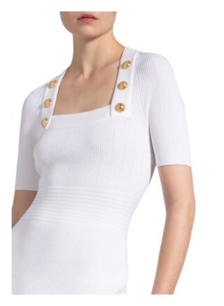 Balmain Strickkleid, Weiß