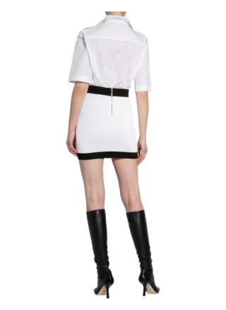Balmain Strickrock, Weiß