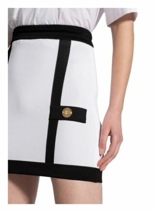 Balmain Strickrock, Weiß