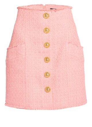 Balmain Tweed-Rock, Pink