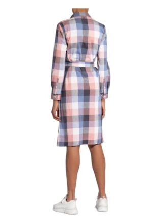 Barbour Hemdblusenkleid, Blau