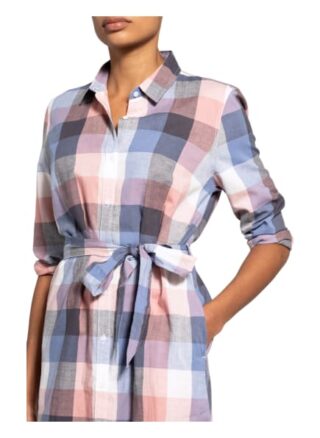 Barbour Hemdblusenkleid, Blau