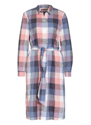 Barbour Hemdblusenkleid, Blau