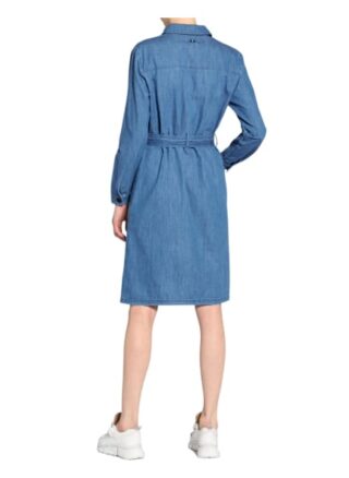 Barbour Hemdblusenkleid Tynemth, Blau