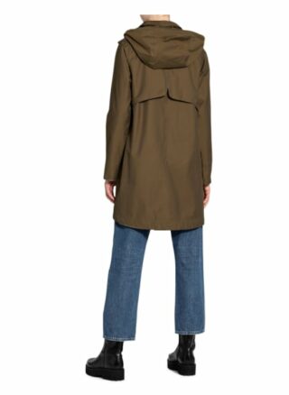 Barbour Parka Blacket mit Kapuze, Grün
