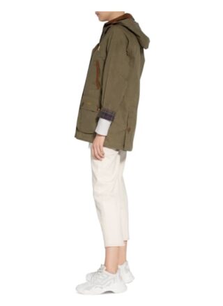 Barbour Parka Shproof mit Kapuze, Grün
