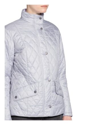 Barbour Steppjacke Cavalry, Grau