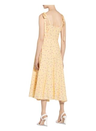 Bardot Kleid, Gelb