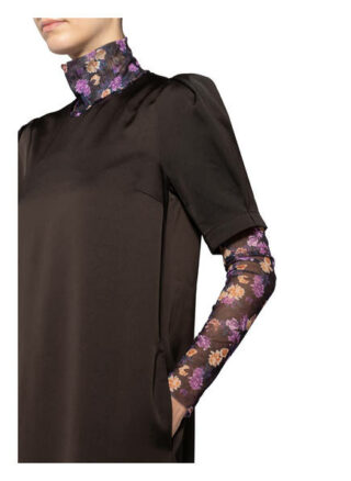 Baum und Pferdgarten Kleid Ailana, Schwarz