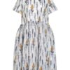 Baum und Pferdgarten Kleid Ariola, Weiß