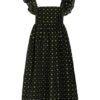 Baum und Pferdgarten Kleid Ashaki, Schwarz