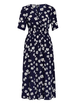 Baum und Pferdgarten Kleid Avari, Blau
