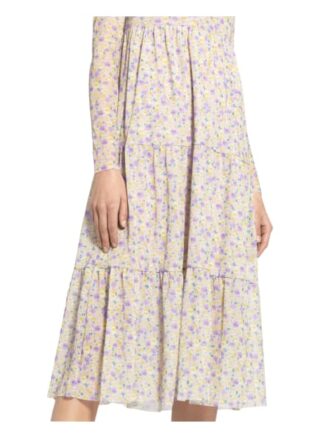 Baum und Pferdgarten Kleid Jocelina, Lila