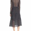 Baum und Pferdgarten Kleid Jocelina, Schwarz