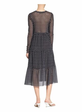 Baum und Pferdgarten Kleid Jocelina, Schwarz