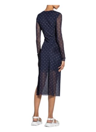 Baum und Pferdgarten Kleid Jolanda aus Mesh, Blau