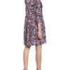 Berenice Kleid mit 3/4-Arm, Blau