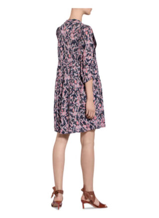Berenice Kleid mit 3/4-Arm, Blau