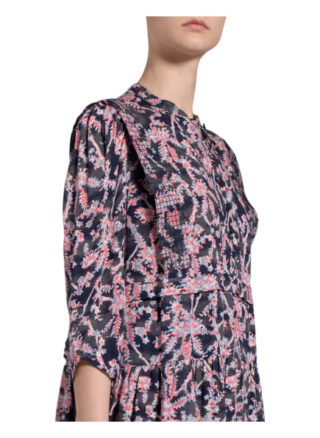 Berenice Kleid mit 3/4-Arm, Blau