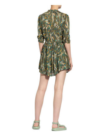 Berenice Kleid mit 3/4-Arm, Grün