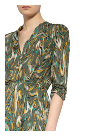 Berenice Kleid mit 3/4-Arm, Grün