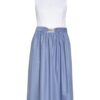 Berwin & Wolff Kleid mit Lochspitze, Blau