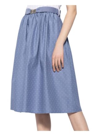 Berwin & Wolff Kleid mit Lochspitze, Blau