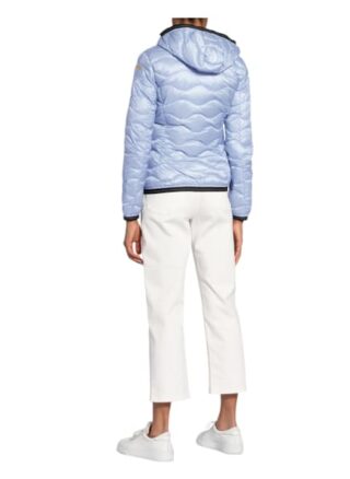 Blauer Daunenjacke Sara, Blau