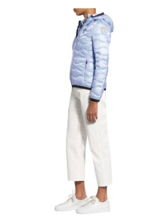 Blauer Daunenjacke Sara, Blau
