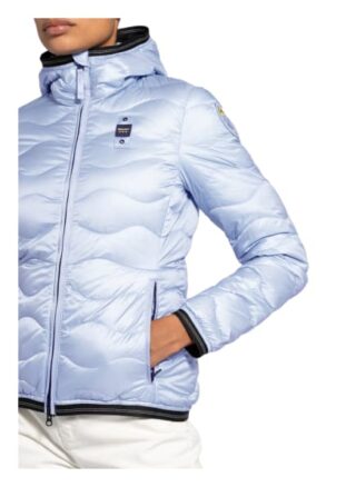 Blauer Daunenjacke Sara, Blau