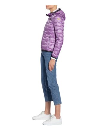 Blauer Daunenjacke Sara, Lila