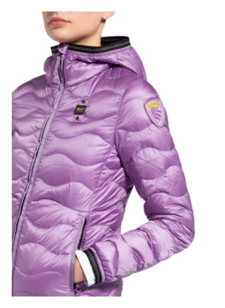 Blauer Daunenjacke Sara, Lila