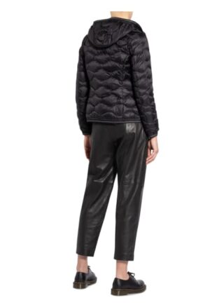 Blauer Daunenjacke Sara, Schwarz