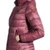 Blauer Daunenjacke Wanda, Pink