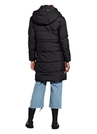 Blauer Steppmantel, Schwarz