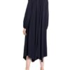 Blonde No.8 Schluppenkleid, Blau