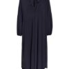 Blonde No.8 Schluppenkleid, Blau