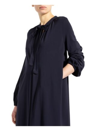 Blonde No.8 Schluppenkleid, Blau