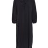 Blonde No.8 Schluppenkleid, Schwarz
