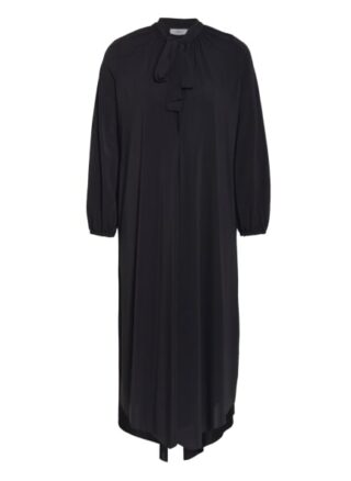 Blonde No.8 Schluppenkleid, Schwarz