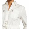 Bogner Kleid Aimie mit 3/4-Arm, Weiß